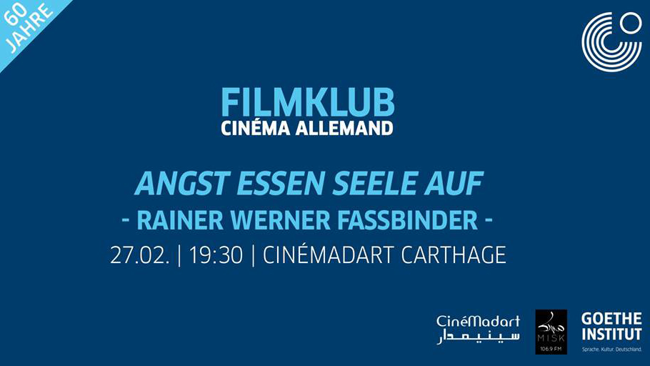 Filmklub: Angst essen Seele auf – Ali: Fear Eats the Soul- R.W.Fassbinder