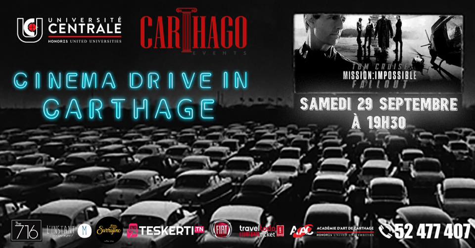 Cinéma Drive-in à Carthage