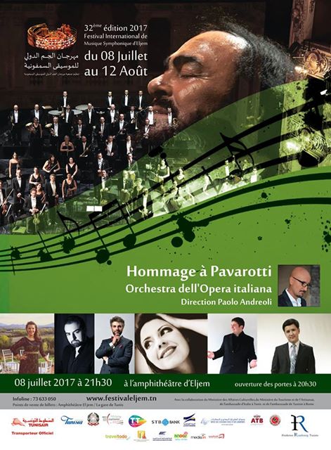 Festival international de musique symphonique d’El Jem : Hommage à Pavarotti