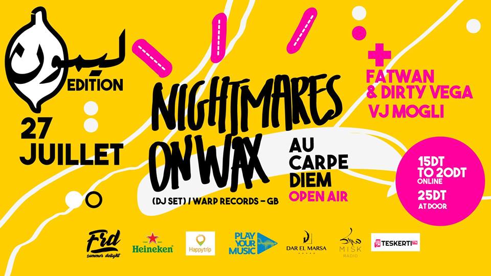 FRD #Limoun - Nightmares On Wax au Carpe Diem