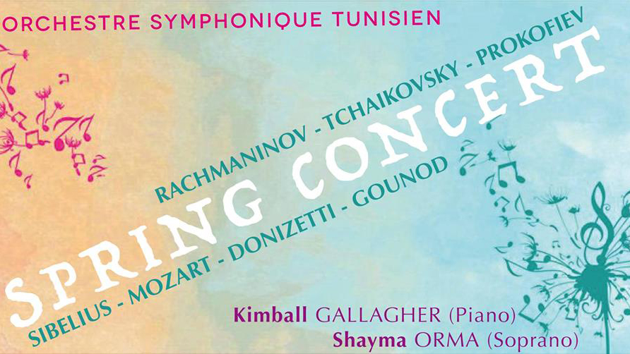 Spring Concert par l’Orchestre symphonique tunisien au Théâtre municipal de Tunis