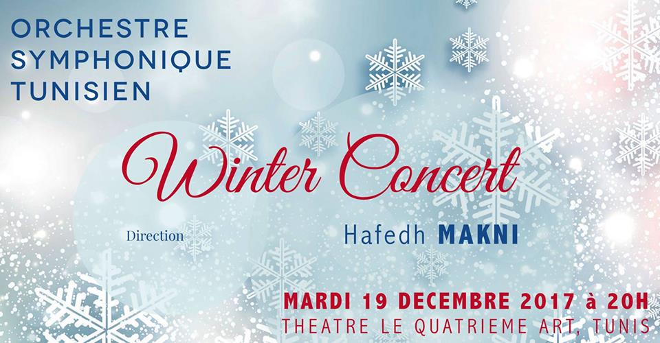 Orchestre symphonique tunisien : Winter Concert au 4e Art